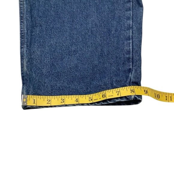 Carhartt Jeans Mens Size 46x32 Relaxed Straight Denim Five Pocket - Picture 7 of 10